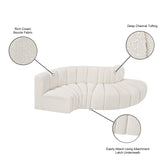 Arc Vegan Leather Modular Sofa – Elevate Your Space with Timeless Luxury and Versatile Design