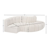 Arc Vegan Leather Modular Sofa – Elevate Your Space with Timeless Luxury and Versatile Design