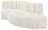 Arc Vegan Leather Modular Sofa – Elevate Your Space with Timeless Luxury and Versatile Design