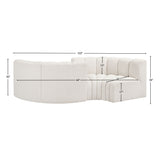 Arc Vegan Leather Modular Sofa - Elevate Your Space with Timeless Sophistication and Versatile Design
