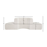 Arc Vegan Leather Modular Sofa - Elevate Your Space with Timeless Sophistication and Versatile Design