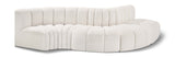Arc Vegan Leather Modular Sofa – Elevate Your Space with Modern Luxury and Versatile Design Options