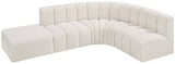 Arc Vegan Leather Modular Sofa: Elevate Your Space with Timeless Sophistication and Versatile Design
