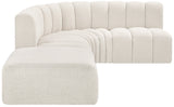 Arc Vegan Leather Modular Sofa: Elevate Your Space with Timeless Sophistication and Versatile Design