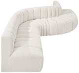 Arc Vegan Leather Modular Sofa - Elevate Your Space with Timeless Luxury and Versatile Comfort Today!