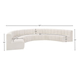 Arc Vegan Leather Modular Sofa – Elevate Your Space with Timeless Sophistication and Versatile Design