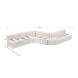 Arc Vegan Leather Modular Sofa - Elevate Your Space with Contemporary Luxury and Versatile Design