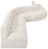 Arc Vegan Leather Modular Sofa - Elevate Your Space with Contemporary Luxury and Versatile Design