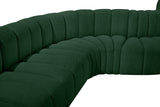 Arc Vegan Leather Modular Sofa – Elevate Your Space with Timeless Sophistication and Versatile Style