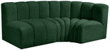 Arc Vegan Leather Modular Sofa - Modern Elegance with Deep Channel Tufting for Versatile Living Spaces