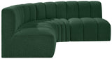 Arc Vegan Leather Modular Sofa - Elevate Your Space with Luxurious Design and Versatile Comfort