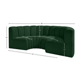 Arc Vegan Leather Modular Sofa - Elevate Your Space with Luxurious Design and Versatile Style Options