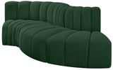 Arc Vegan Leather Modular Sofa – Elevate Your Space with Timeless Luxury and Versatile Design