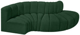 Arc Vegan Leather Modular Sofa – Elevate Your Space with Timeless Luxury and Versatile Design