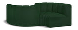 Arc Vegan Leather Modular Sofa - Elevate Your Space with Timeless Sophistication and Versatile Design