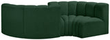 Arc Vegan Leather Modular Sofa - Elevate Your Space with Timeless Sophistication and Versatile Design