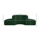 Arc Vegan Leather Modular Sofa - Elevate Your Space with Timeless Sophistication and Versatile Design