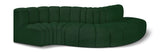 Arc Vegan Leather Modular Sofa – Elevate Your Space with Modern Luxury and Versatile Design Options