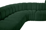 Arc Vegan Leather Modular Sofa – Elevate Your Space with Timeless Sophistication and Versatile Design