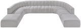 Arc Vegan Leather Modular Sofa – Elevate Your Space with Timeless Sophistication and Versatile Style