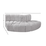 Arc Vegan Leather Modular Sofa - Elevate Your Space with Luxurious Comfort and Stylish Versatility