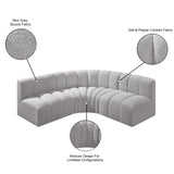 Arc Vegan Leather Modular Sofa - Elevate Your Space with Luxurious Design and Versatile Comfort