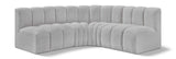 Arc Vegan Leather Modular Sofa - Elevate Your Space with Luxurious Design and Versatile Comfort