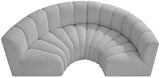 Arc Vegan Leather Modular Sofa - Elevate Your Space with Luxurious Design and Versatile Style Options