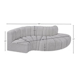 Arc Vegan Leather Modular Sofa – Elevate Your Space with Timeless Luxury and Versatile Design