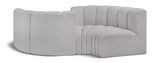 Arc Vegan Leather Modular Sofa - Elevate Your Space with Timeless Sophistication and Versatile Design