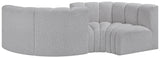 Arc Vegan Leather Modular Sofa - Elevate Your Space with Timeless Sophistication and Versatile Design