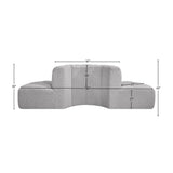 Arc Vegan Leather Modular Sofa - Elevate Your Space with Timeless Sophistication and Versatile Design