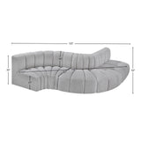 Arc Vegan Leather Modular Sofa – Elevate Your Space with Modern Luxury and Versatile Design Options