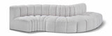Arc Vegan Leather Modular Sofa – Elevate Your Space with Modern Luxury and Versatile Design Options