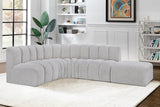 Arc Vegan Leather Modular Sofa: Elevate Your Space with Timeless Sophistication and Versatile Design