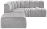 Arc Vegan Leather Modular Sofa: Elevate Your Space with Timeless Sophistication and Versatile Design
