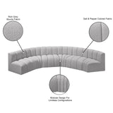 Arc Vegan Leather Modular Sofa - Elevate Your Space with Timeless Luxury and Versatile Design Options