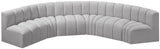 Arc Vegan Leather Modular Sofa - Elevate Your Space with Timeless Luxury and Versatile Design Options