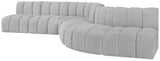 Arc Vegan Leather Modular Sofa - Elevate Your Space with Timeless Luxury and Versatile Comfort Today!