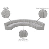 Arc Vegan Leather Modular Sofa – Elevate Your Space with Timeless Sophistication and Versatile Design