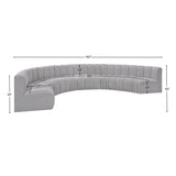 Arc Vegan Leather Modular Sofa – Elevate Your Space with Timeless Sophistication and Versatile Design