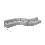Arc Vegan Leather Modular Sofa - Elevate Your Space with Contemporary Luxury and Versatile Design