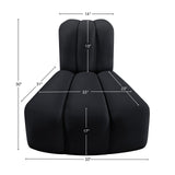 Arc Vegan Leather Modular Corner Chair - Elevate Your Space with Modern Luxury and Timeless Design