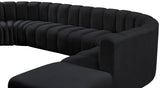 Arc Vegan Leather Modular Sofa – Elevate Your Space with Timeless Sophistication and Versatile Style