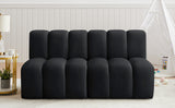 Arc Vegan Leather Modular Sofa - Luxurious Design with Deep Channel Tufting for Chic Interiors