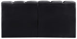 Arc Vegan Leather Modular Sofa - Luxurious Design with Deep Channel Tufting for Chic Interiors