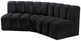 Arc Vegan Leather Modular Sofa - Elevate Your Space with Contemporary Luxury and Versatile Design