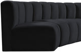 Arc Vegan Leather Modular Sofa - Elevate Your Space with Luxurious Design and Versatile Comfort