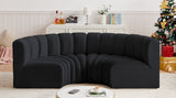 Arc Vegan Leather Modular Sofa - Elevate Your Space with Luxurious Design and Versatile Style Options