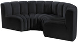 Arc Vegan Leather Modular Sofa - Elevate Your Space with Luxurious Design and Versatile Style Options